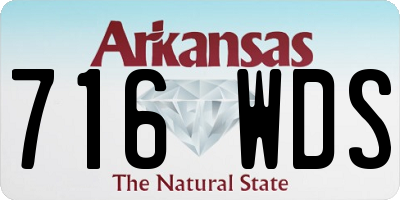 AR license plate 716WDS
