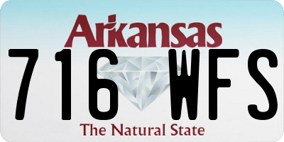AR license plate 716WFS