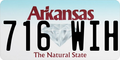 AR license plate 716WIH