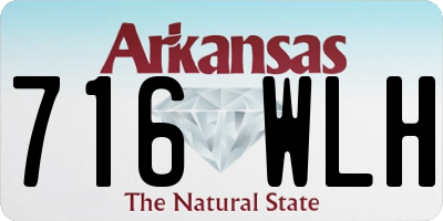 AR license plate 716WLH