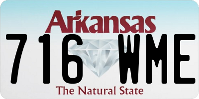 AR license plate 716WME
