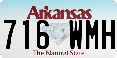 AR license plate 716WMH