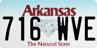 AR license plate 716WVE