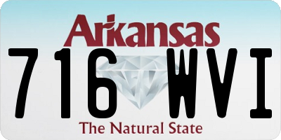 AR license plate 716WVI