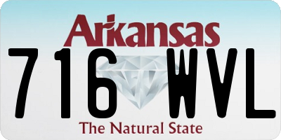 AR license plate 716WVL