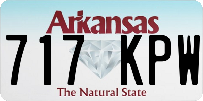 AR license plate 717KPW
