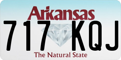 AR license plate 717KQJ
