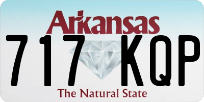 AR license plate 717KQP