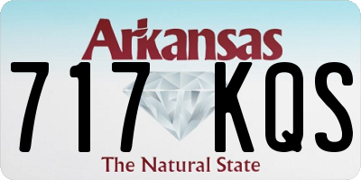 AR license plate 717KQS