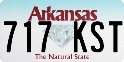 AR license plate 717KST