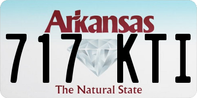 AR license plate 717KTI