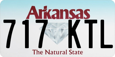 AR license plate 717KTL