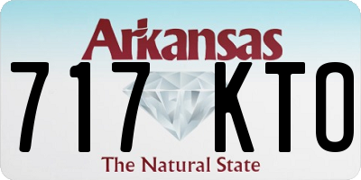 AR license plate 717KTO