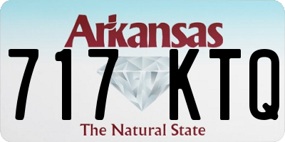 AR license plate 717KTQ