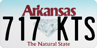 AR license plate 717KTS