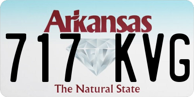 AR license plate 717KVG