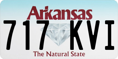 AR license plate 717KVI