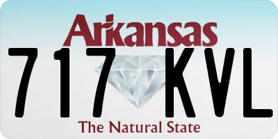 AR license plate 717KVL