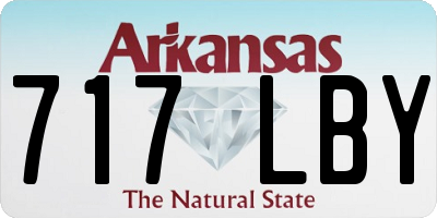 AR license plate 717LBY