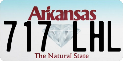 AR license plate 717LHL