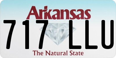 AR license plate 717LLU