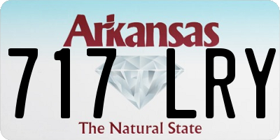 AR license plate 717LRY