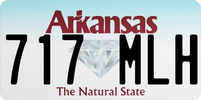 AR license plate 717MLH