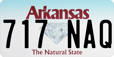 AR license plate 717NAQ