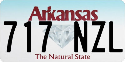 AR license plate 717NZL