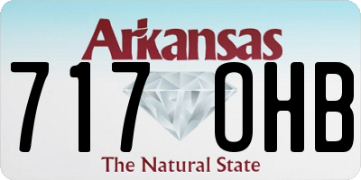 AR license plate 717OHB
