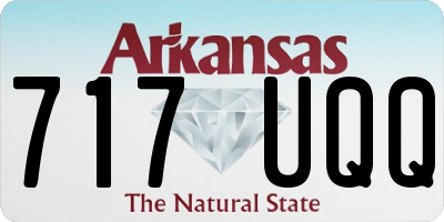 AR license plate 717UQQ