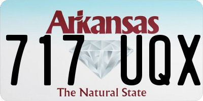 AR license plate 717UQX