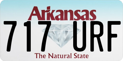 AR license plate 717URF