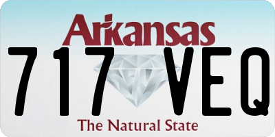AR license plate 717VEQ