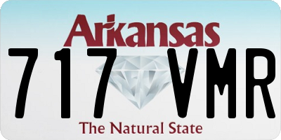 AR license plate 717VMR