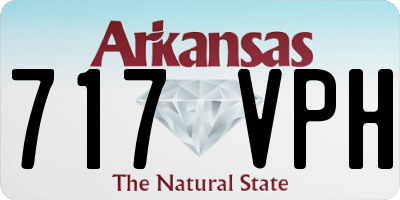 AR license plate 717VPH