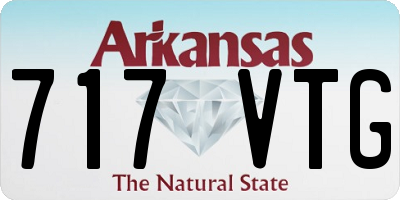 AR license plate 717VTG
