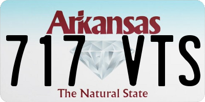 AR license plate 717VTS