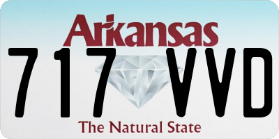 AR license plate 717VVD