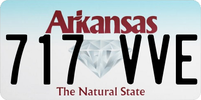 AR license plate 717VVE