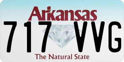 AR license plate 717VVG