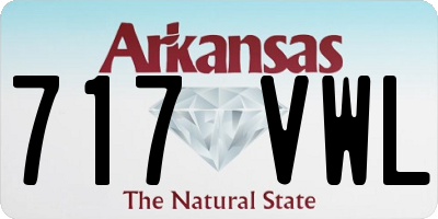 AR license plate 717VWL
