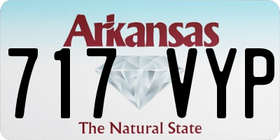 AR license plate 717VYP