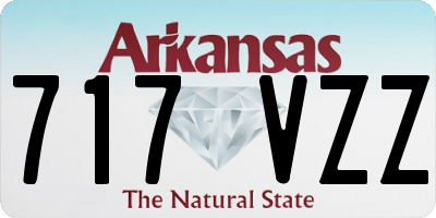AR license plate 717VZZ