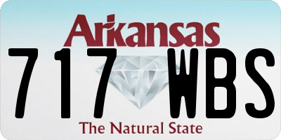 AR license plate 717WBS