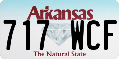 AR license plate 717WCF