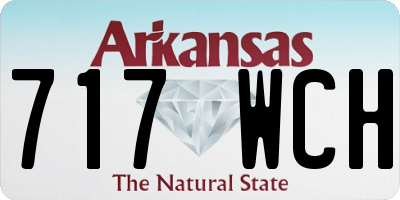 AR license plate 717WCH