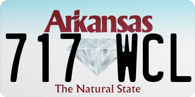 AR license plate 717WCL