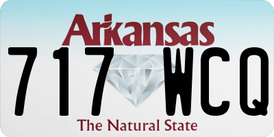 AR license plate 717WCQ