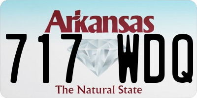 AR license plate 717WDQ